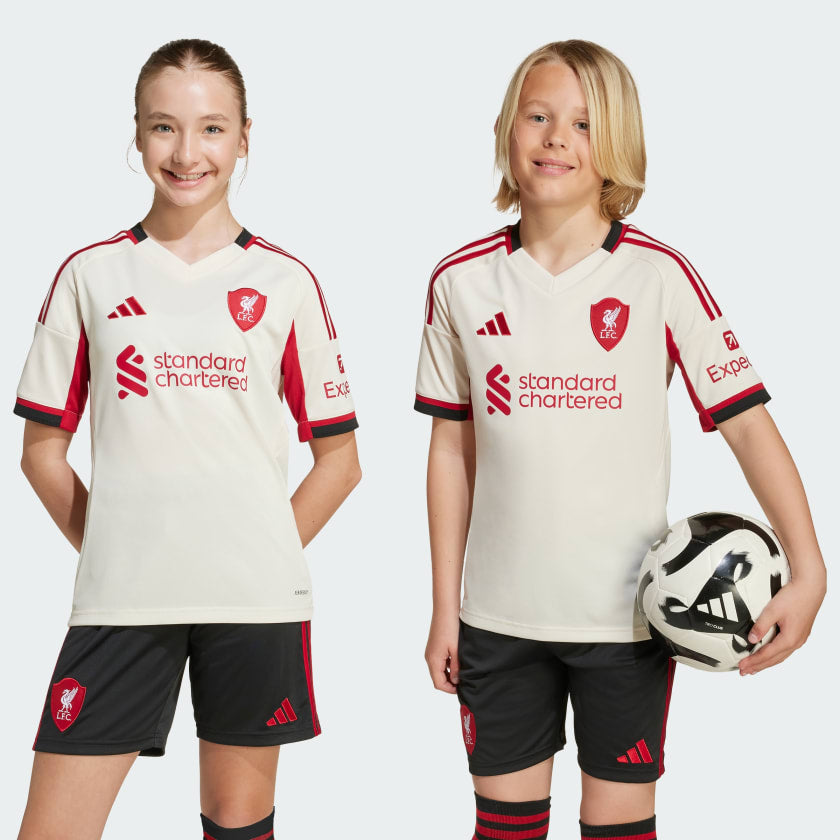Liverpool Away Kids Kit 2025/26 - #11 Salah Print