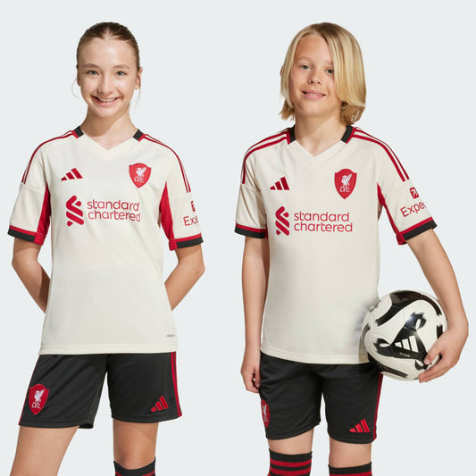 Liverpool Away Kids Kit 2025/26 - #11 Salah Print