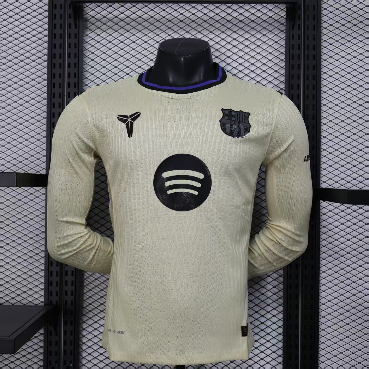 Barcelona Away Jersey 2025/26 - Player Verison ( Long Sleeve )