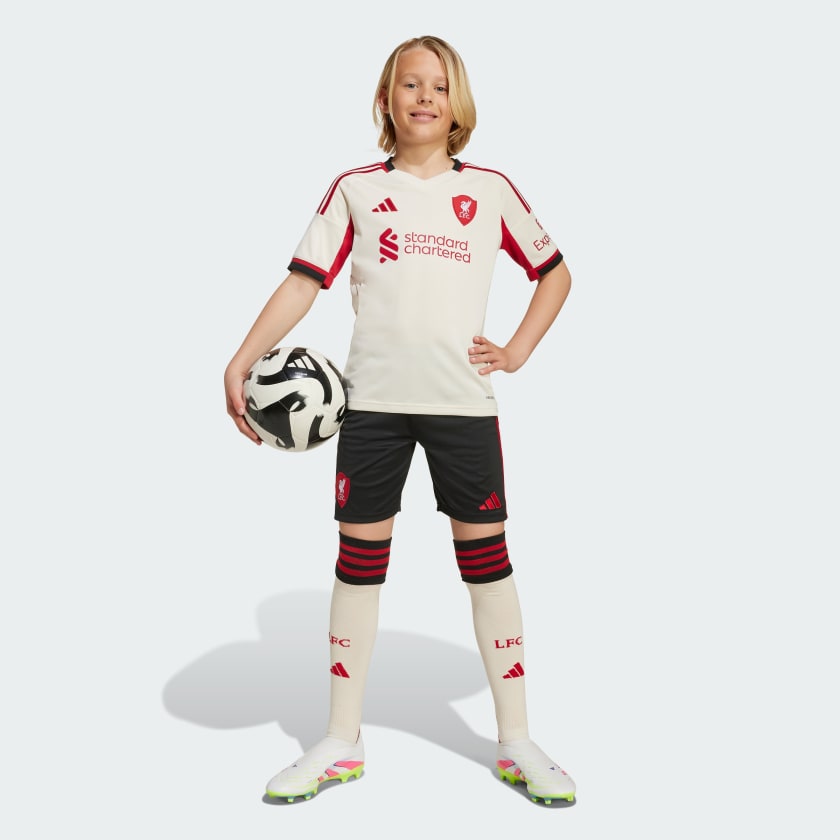 Liverpool Away Kids Kit 2025/26 - #11 Salah Print