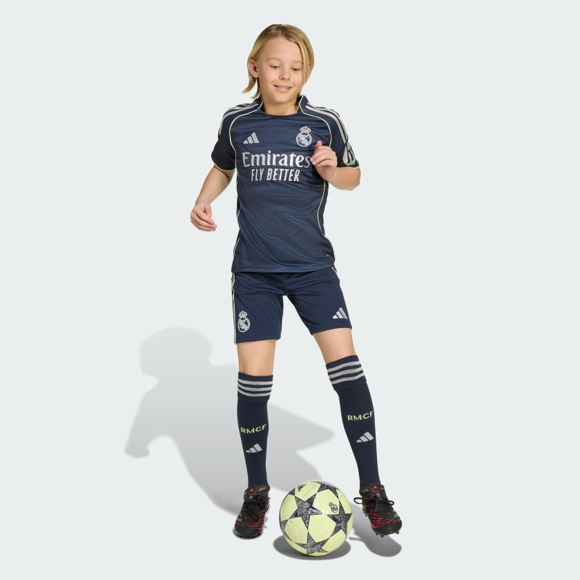Real Madrid Away Kids Kit 2025/26 - #10 Mbappe Print