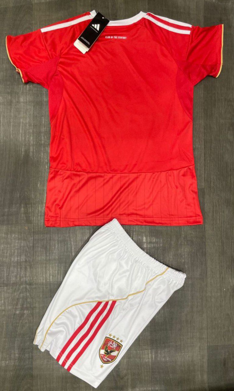 طقم الاهلي أولادي احمر موسم 2025/26