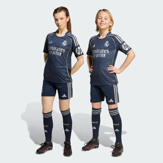 Real Madrid Away Kids Kit 2025/26 - #10 Mbappe Print