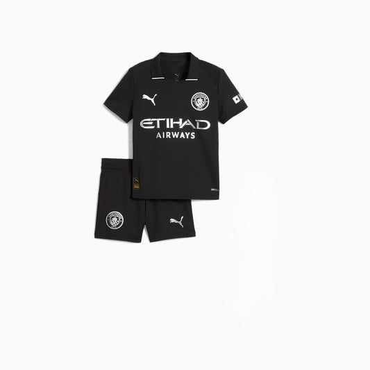 Manchester City Away Kids Kit 2025/26 - #7 Marmoush Print