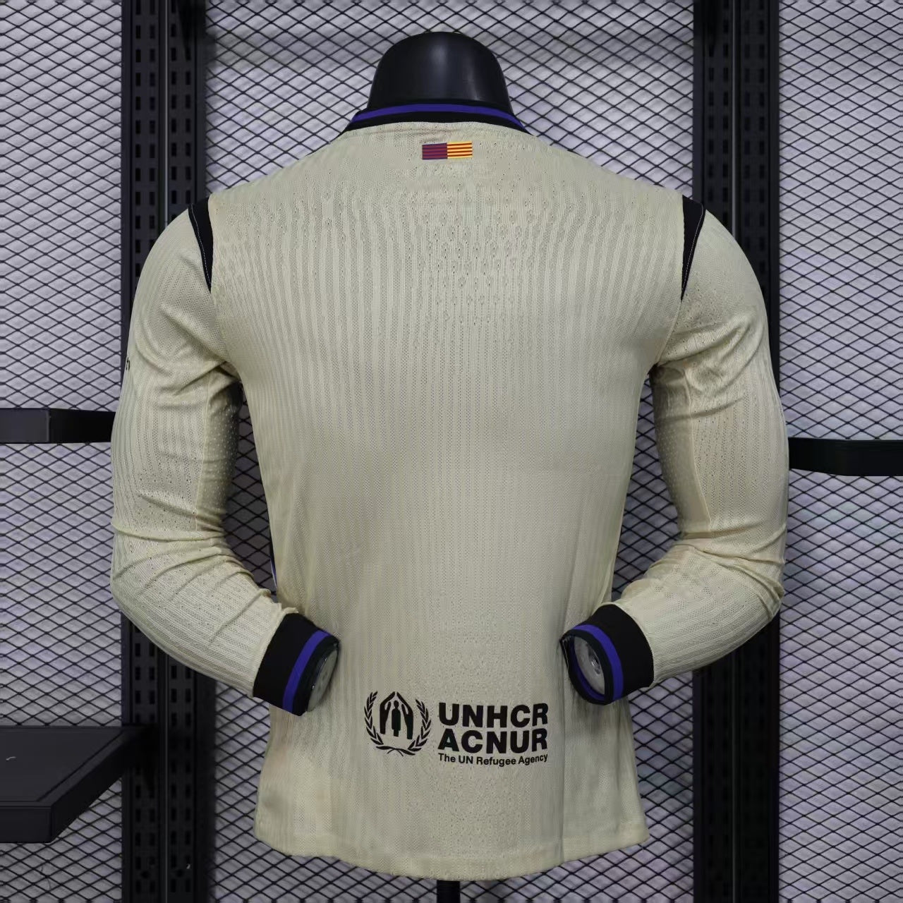 Barcelona Away Jersey 2025/26 - Player Verison ( Long Sleeve )