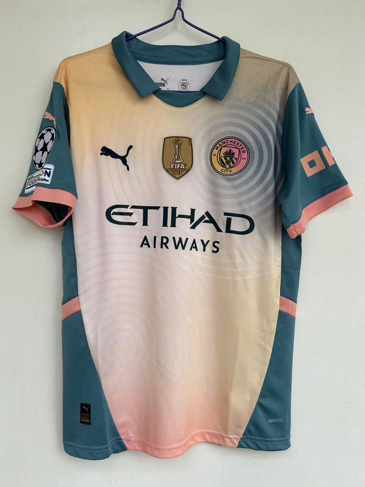 Manchester City 4th Jersey 2024/25 - #7 Marmoush Fan Verison