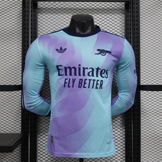Arsenal Third Jersey 2024/25 - Player Verison ( Long Sleeve )