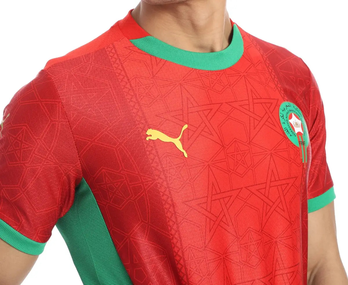 Morocco Home Jersey 2025/26 - Premium Version