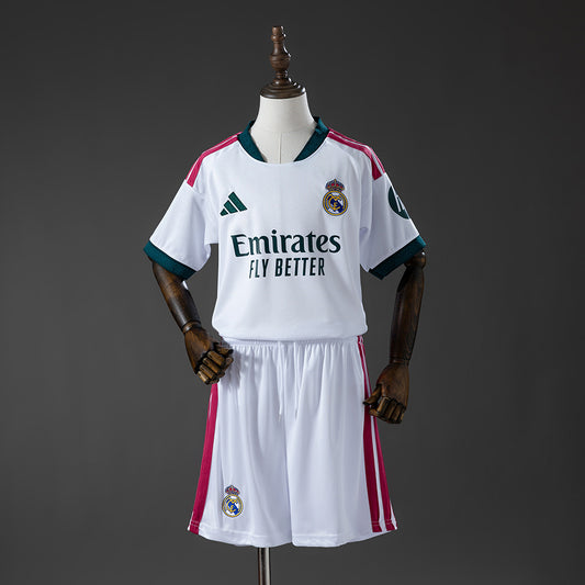 Real Madrid Home Kids Kit 2026/27 - Mirror Original
