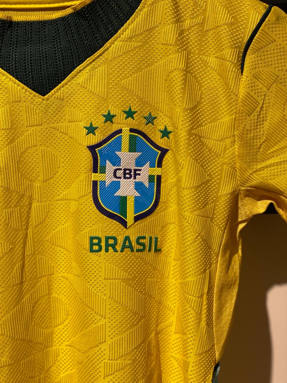 Brasil Home Kids Kit 2026/27 - Player Version
