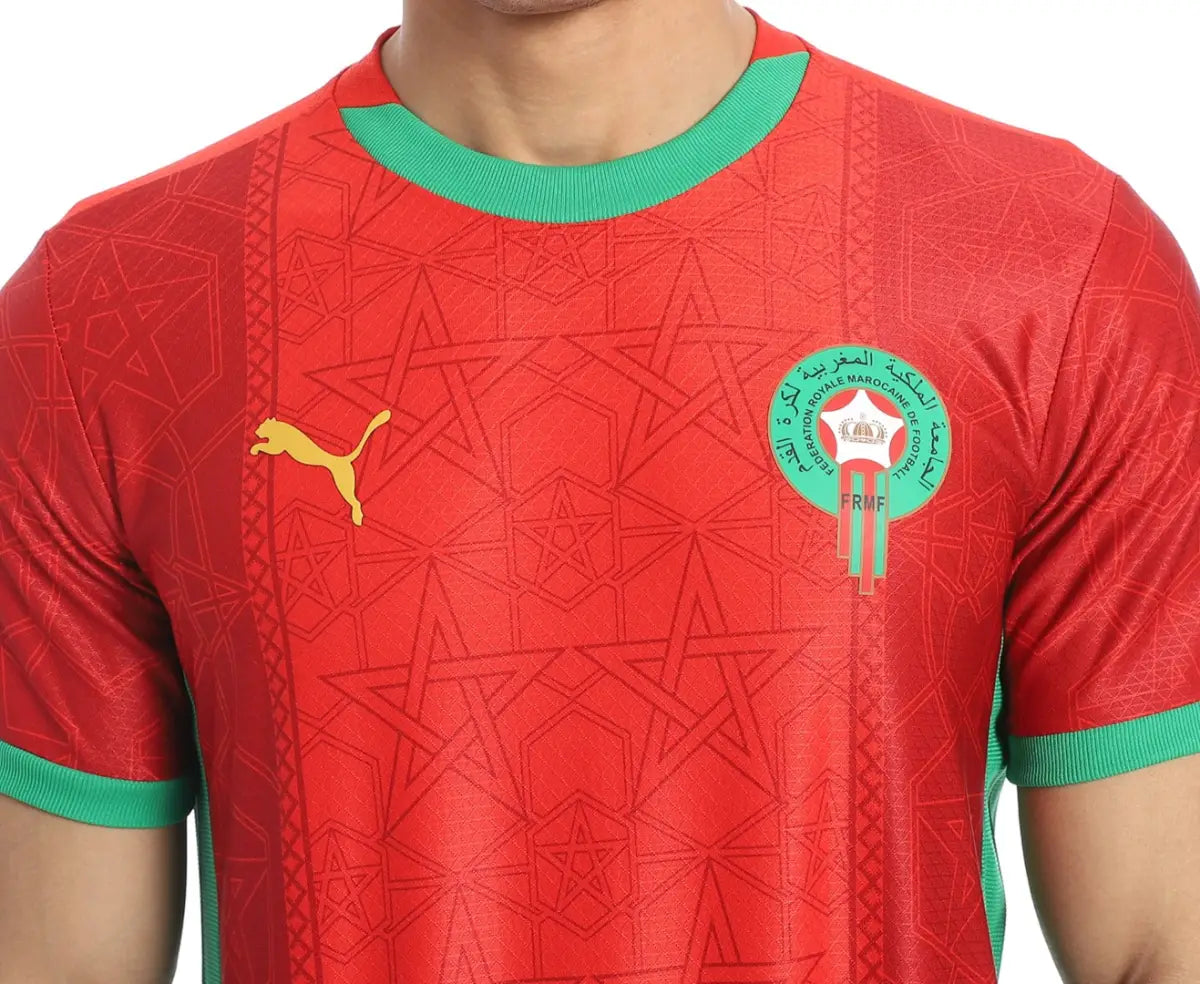 Morocco Home Jersey 2025/26 - Premium Version