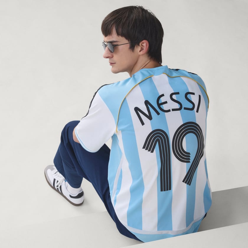 Argentina 2006 Home Jersey #10 Messi