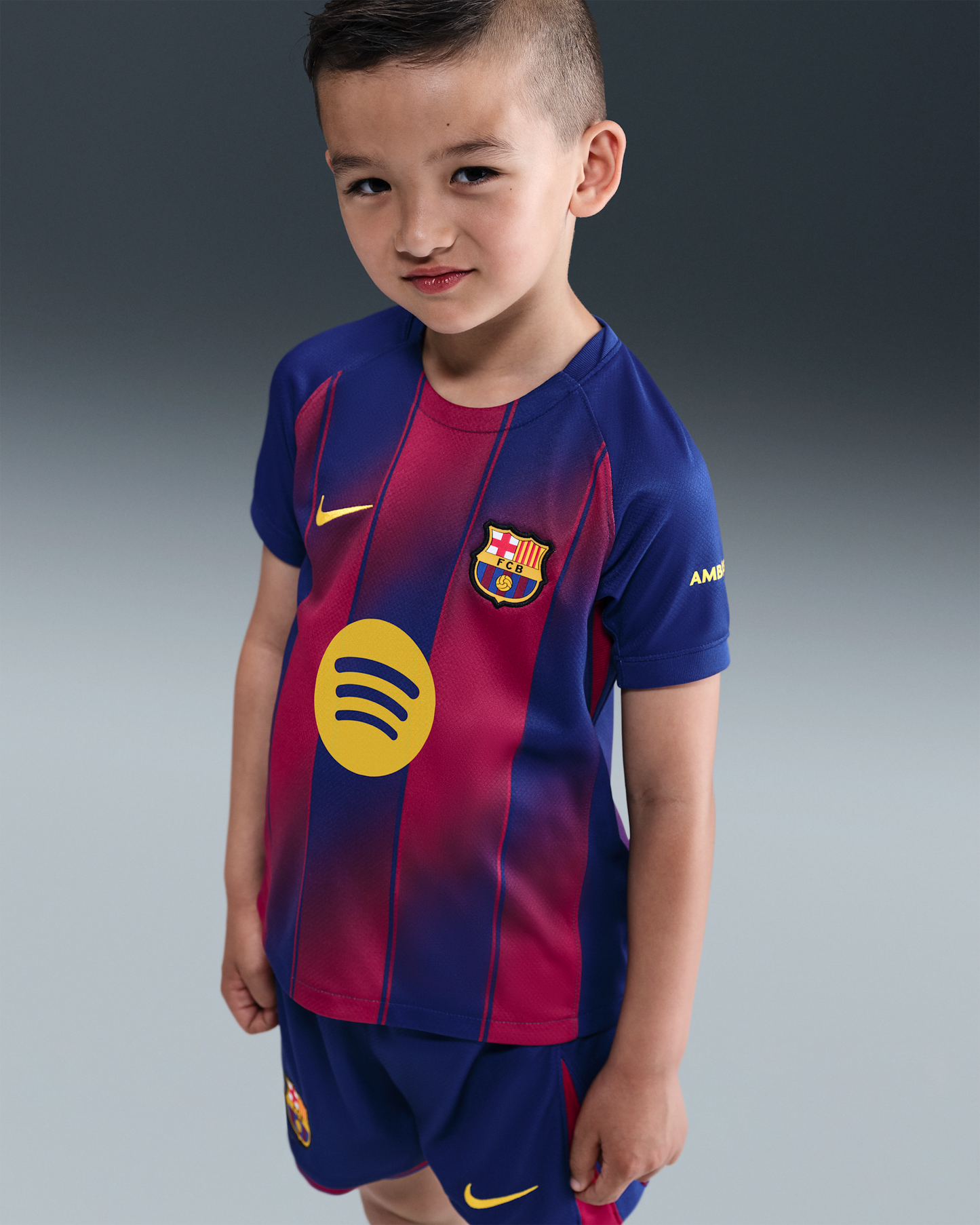 Barcelona Home Kids Kit 2025/26 - #10 Yamal Print