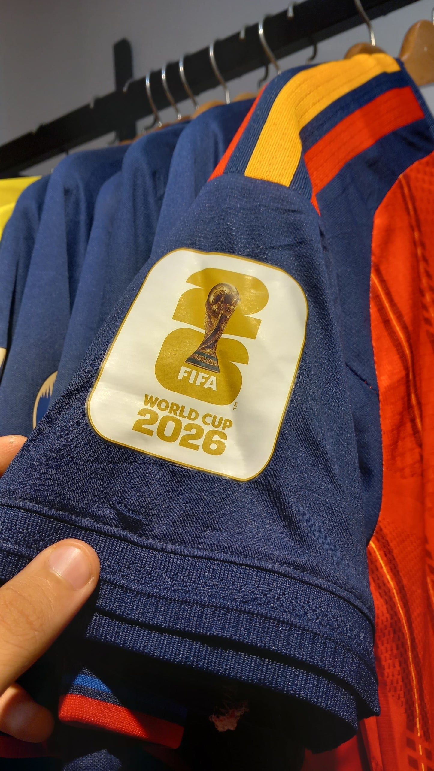 Spain Home Jersey 2026/27 - #19 Yamine Yamal Player Version