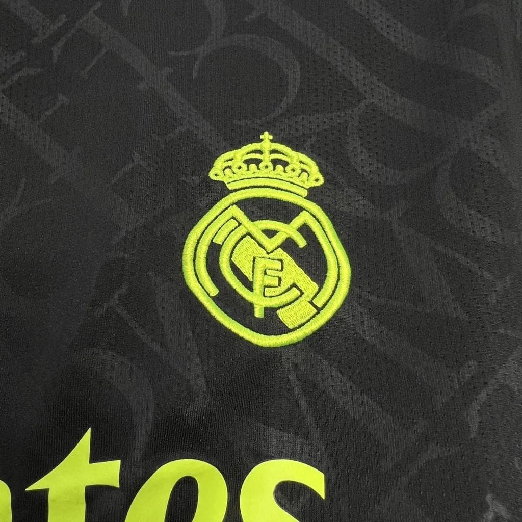 Real Madrid Balck Edition Jersey - Fan Version