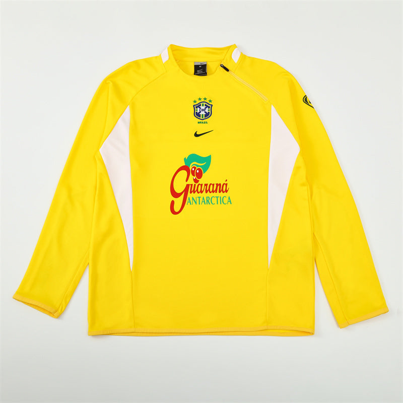 Brasil 2002 Yellow Training Jacket