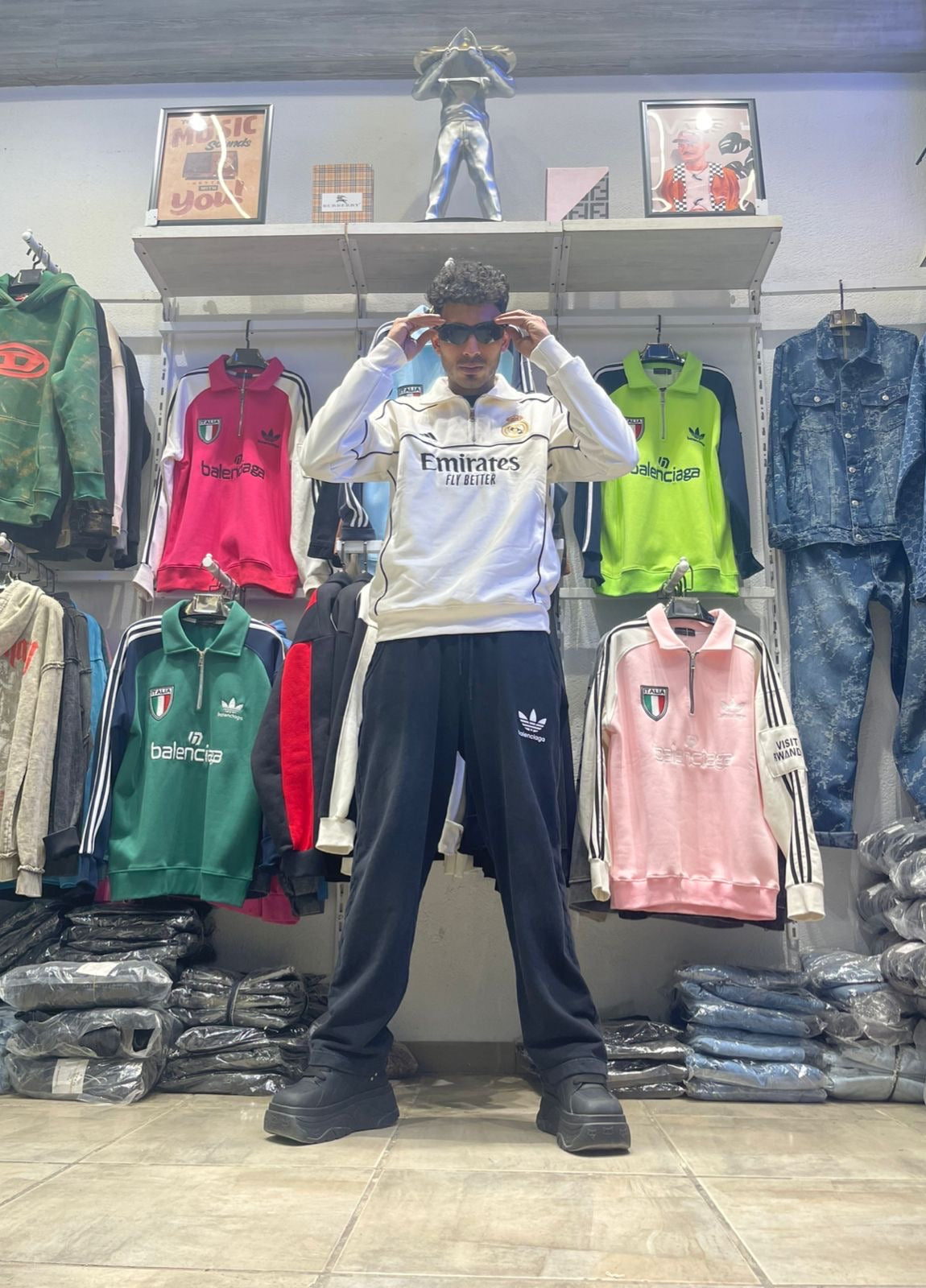 Real Madrid Cotton Hoodie - Premium Quality