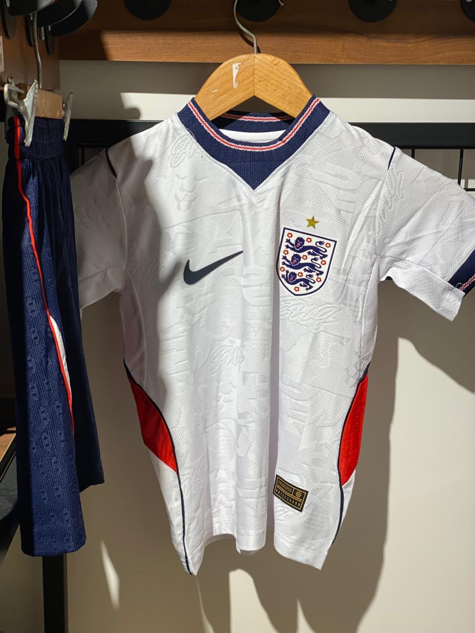 England Home Kids Kit 2026/27 - Player Version