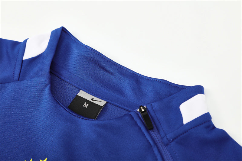 Brasil 2002 Blue Training Jacket