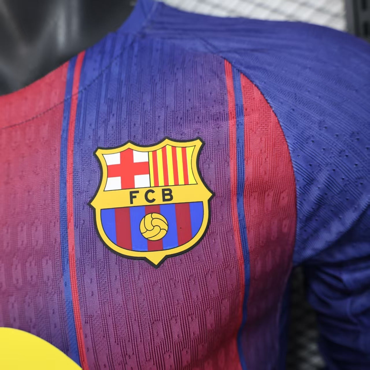 Barcelona Home Jersey 2025/26 - Player Verison ( Long Sleeve )