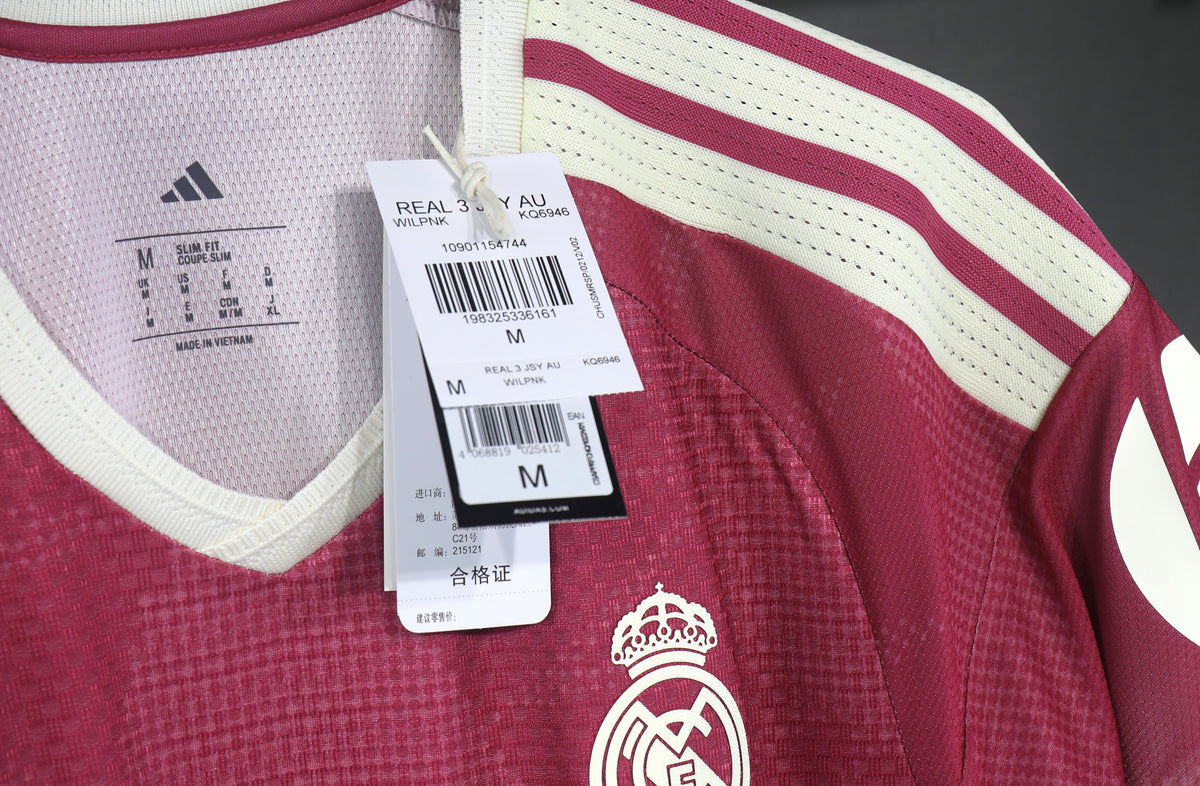 Real Madrid Third Jersey 2026/27 - Original Player Version