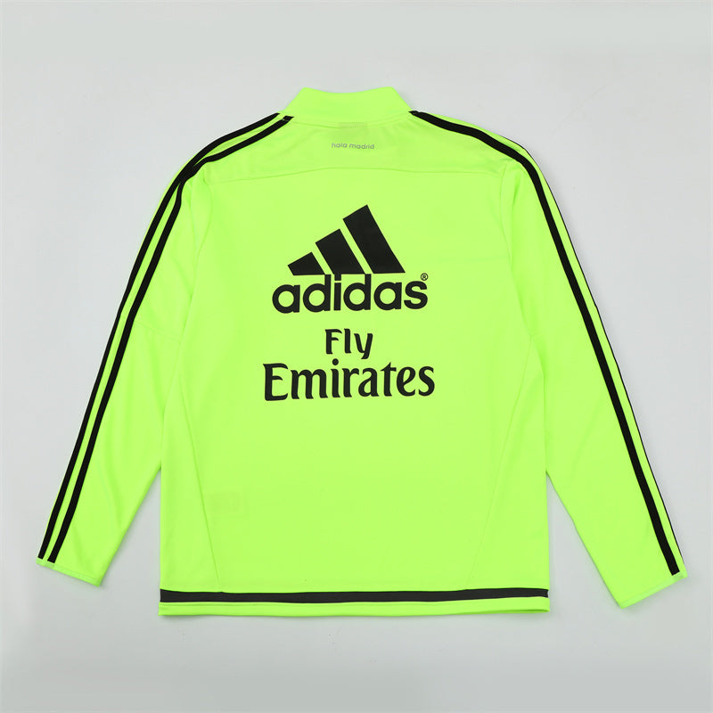 Real Madrid 2015/16 Fluorescent Green Training Jacket