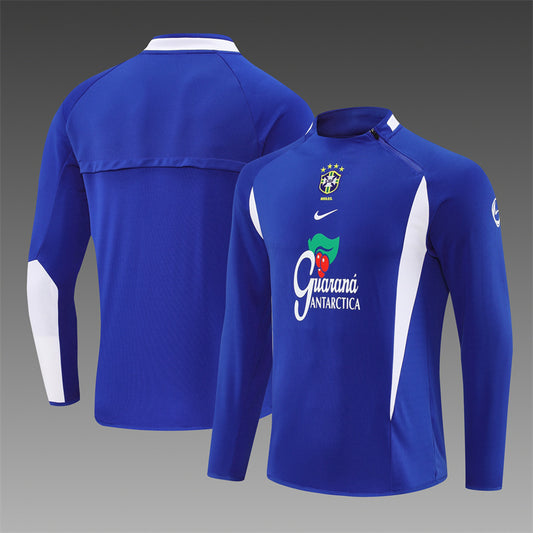 Brasil 2002 Blue Training Jacket