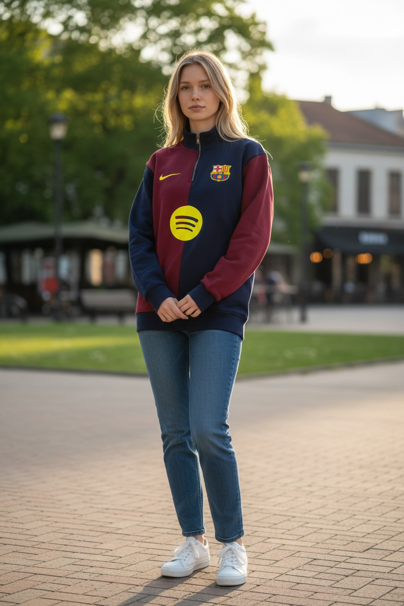 Barcelona Cotton Hoodie - Premium Quality