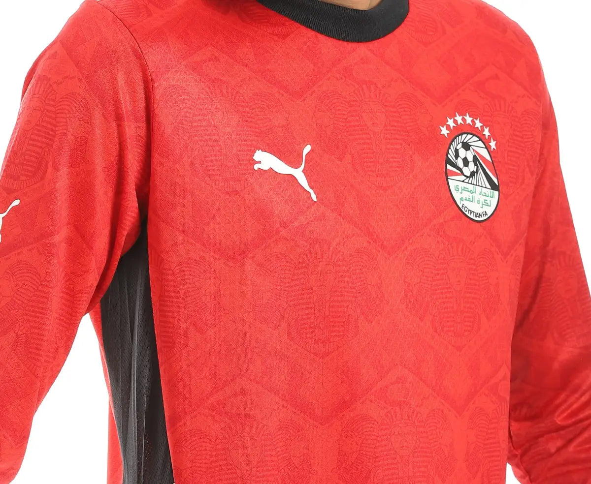 Egypt Home Jersey 2025/26 - Premium Version ( Long Sleeve )