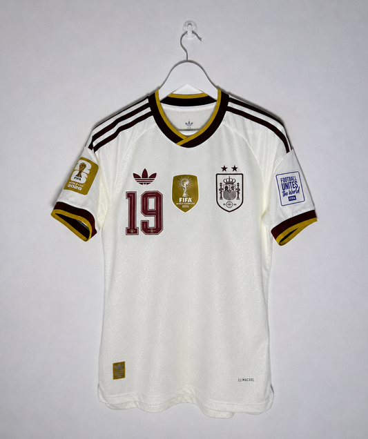 Spain Away Jersey 2026/27 - #19 Yamine Yamal Player Version