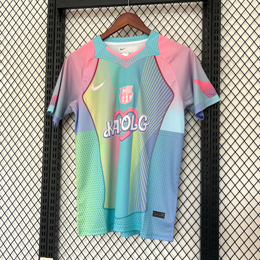 Barcelona Karol G Turquoise Jersey 2026/27 - Fan Version