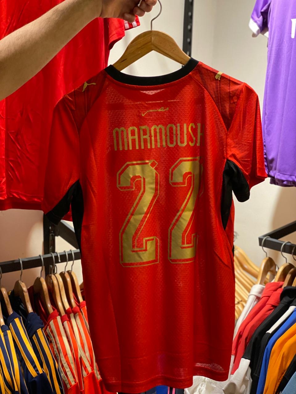 Egypt Home Jersey 2026/27 - #22 Marmoush Premium Version