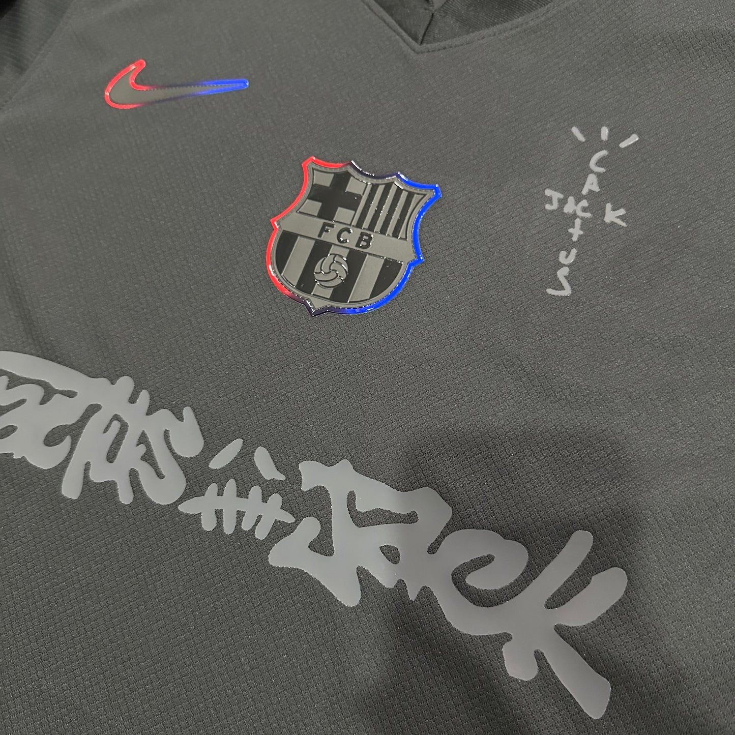 Barcelona Away Cactus Jack Jersey 2024/25 - Fan Version