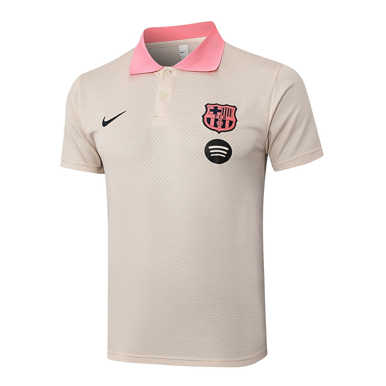 Barcelona Polo 2025/26 - Light Pink Tracksuit