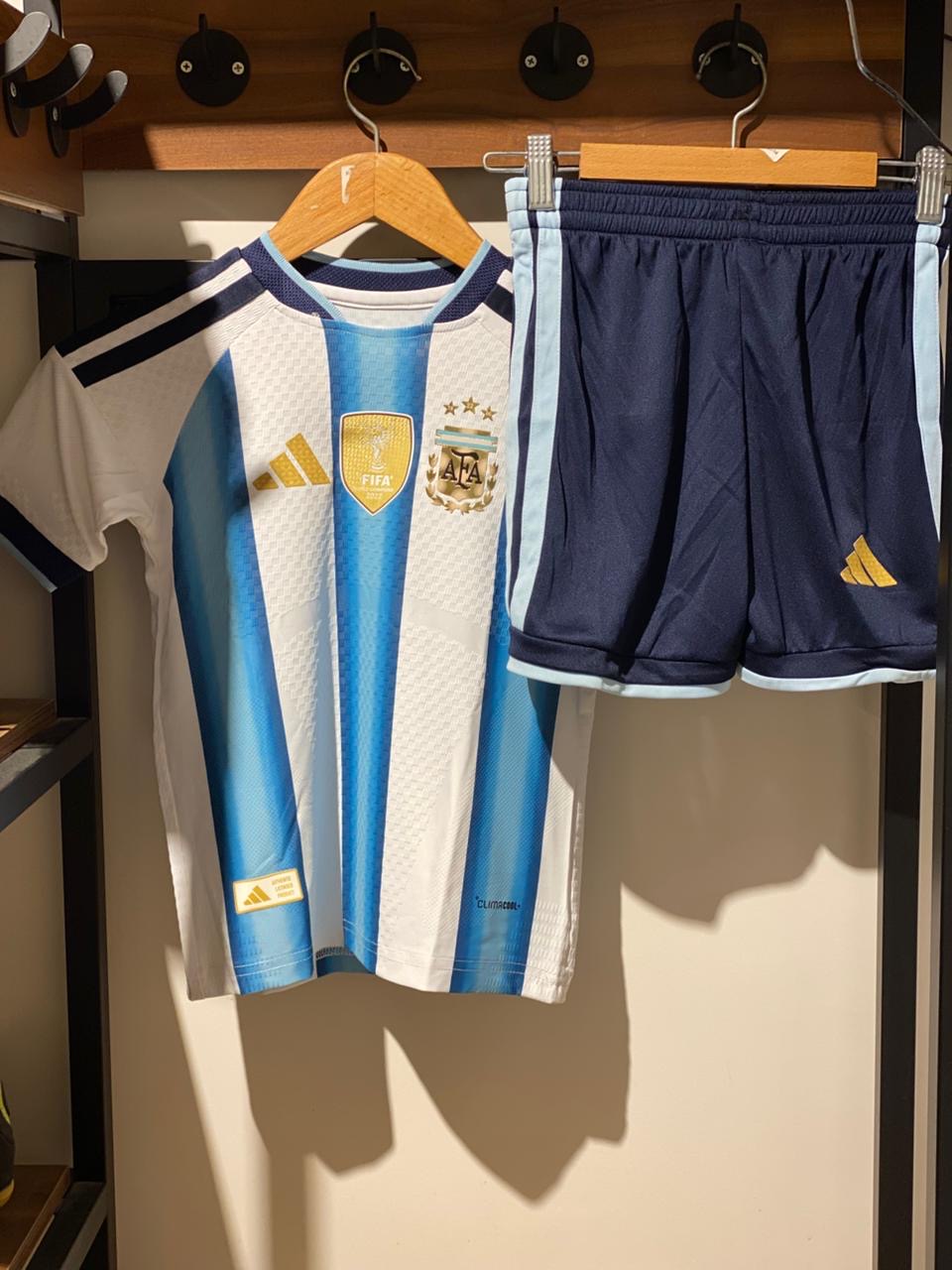 Argentina Home Kids Kit 2026/27 - Player Version