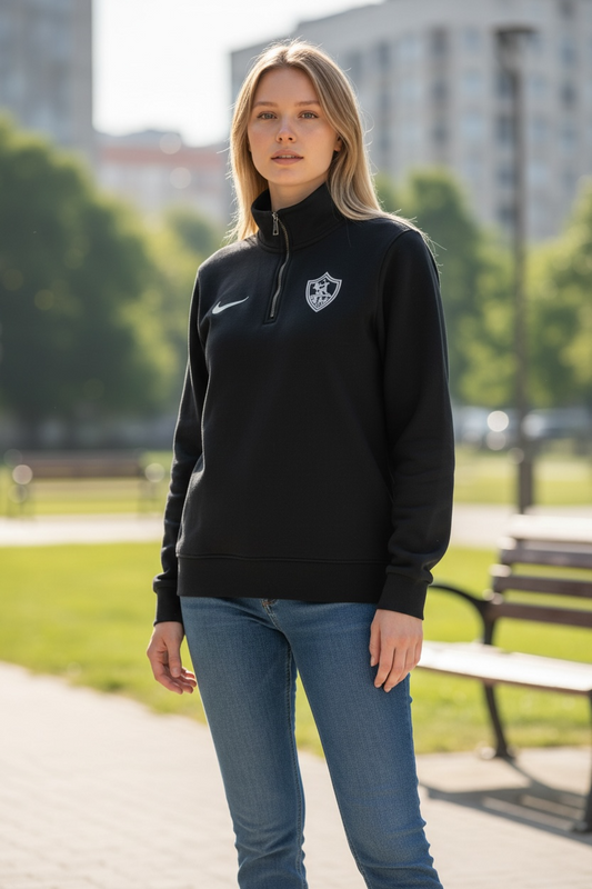 Zamalek Black Cotton Hoodie - Premium Quality