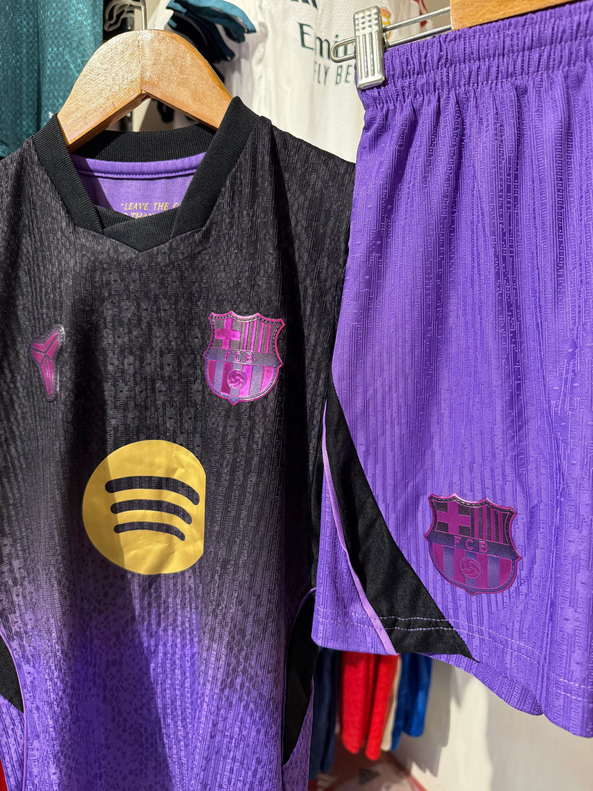 Barcelona Away Kids Kit 2026/27 - Player Version