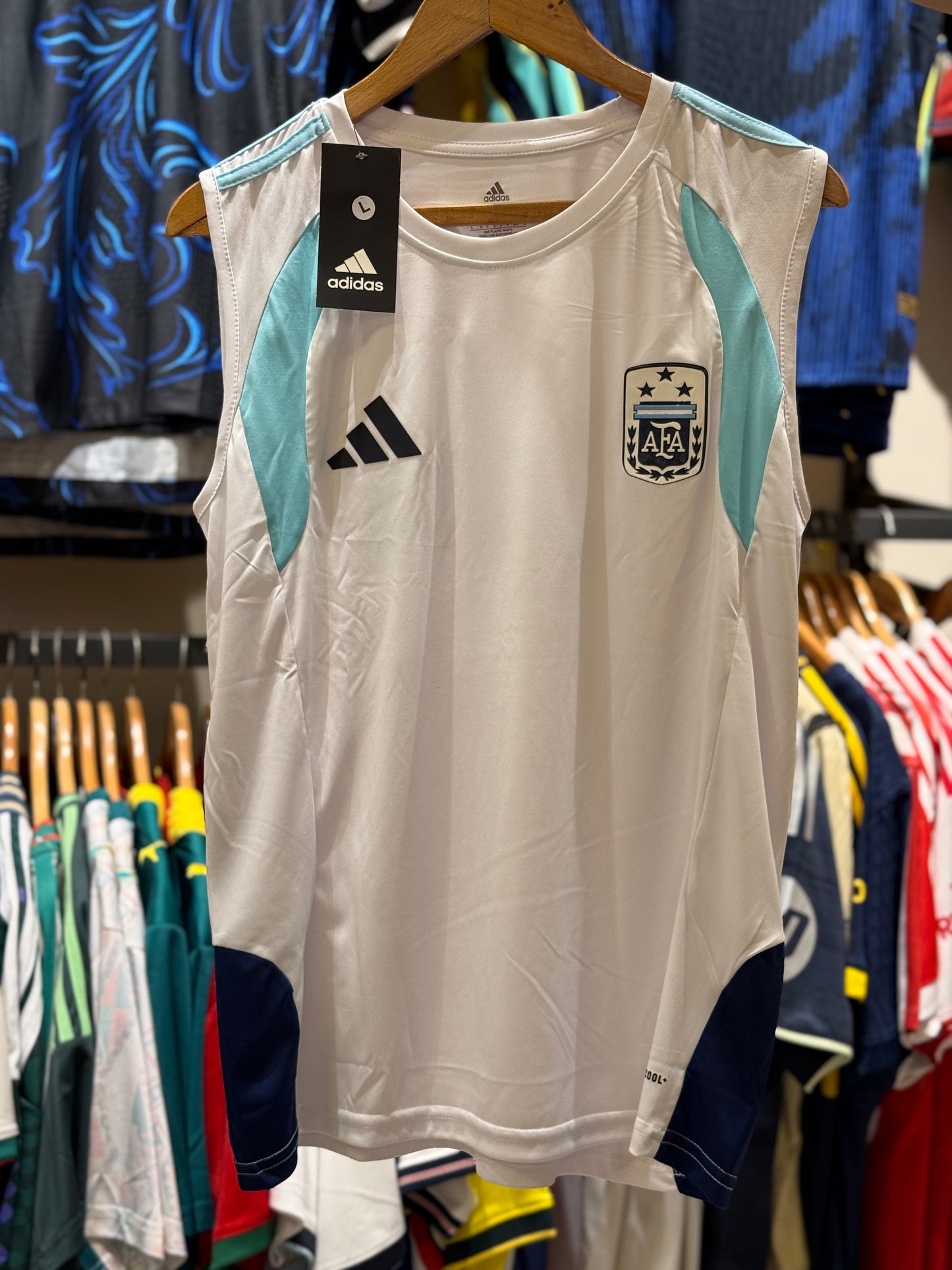 Argentina Sleeveless Training Kit