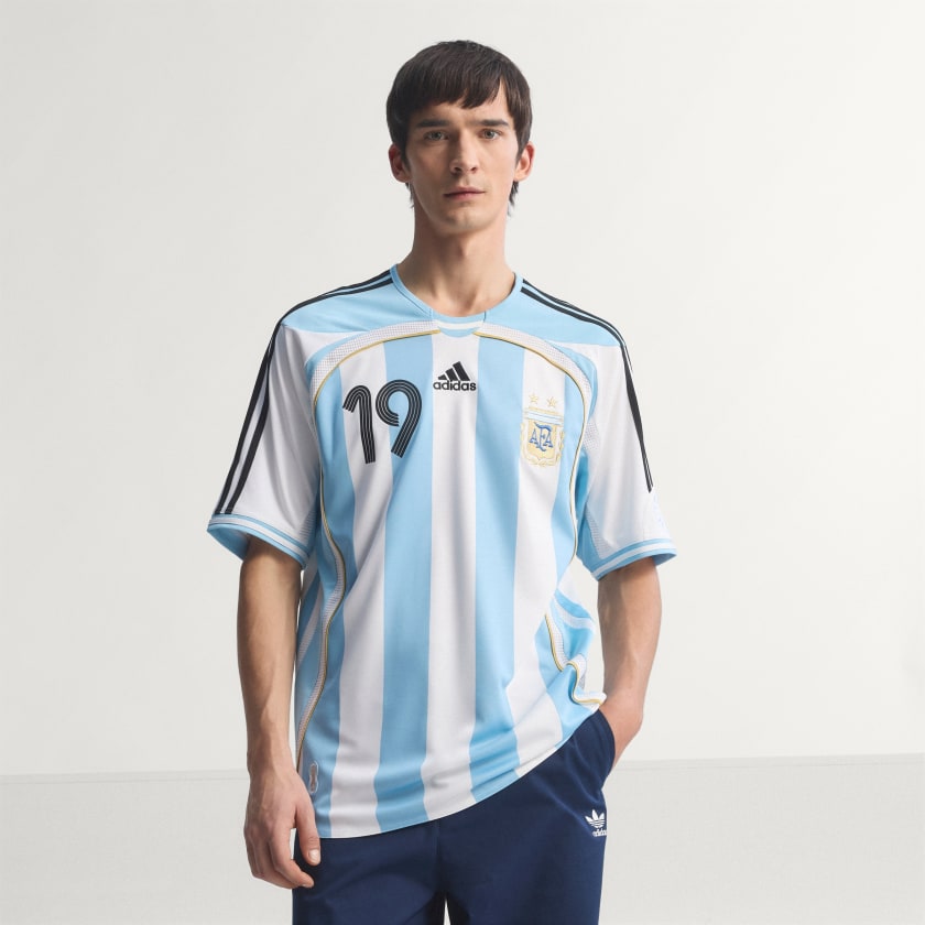 Argentina 2006 Home Jersey #10 Messi