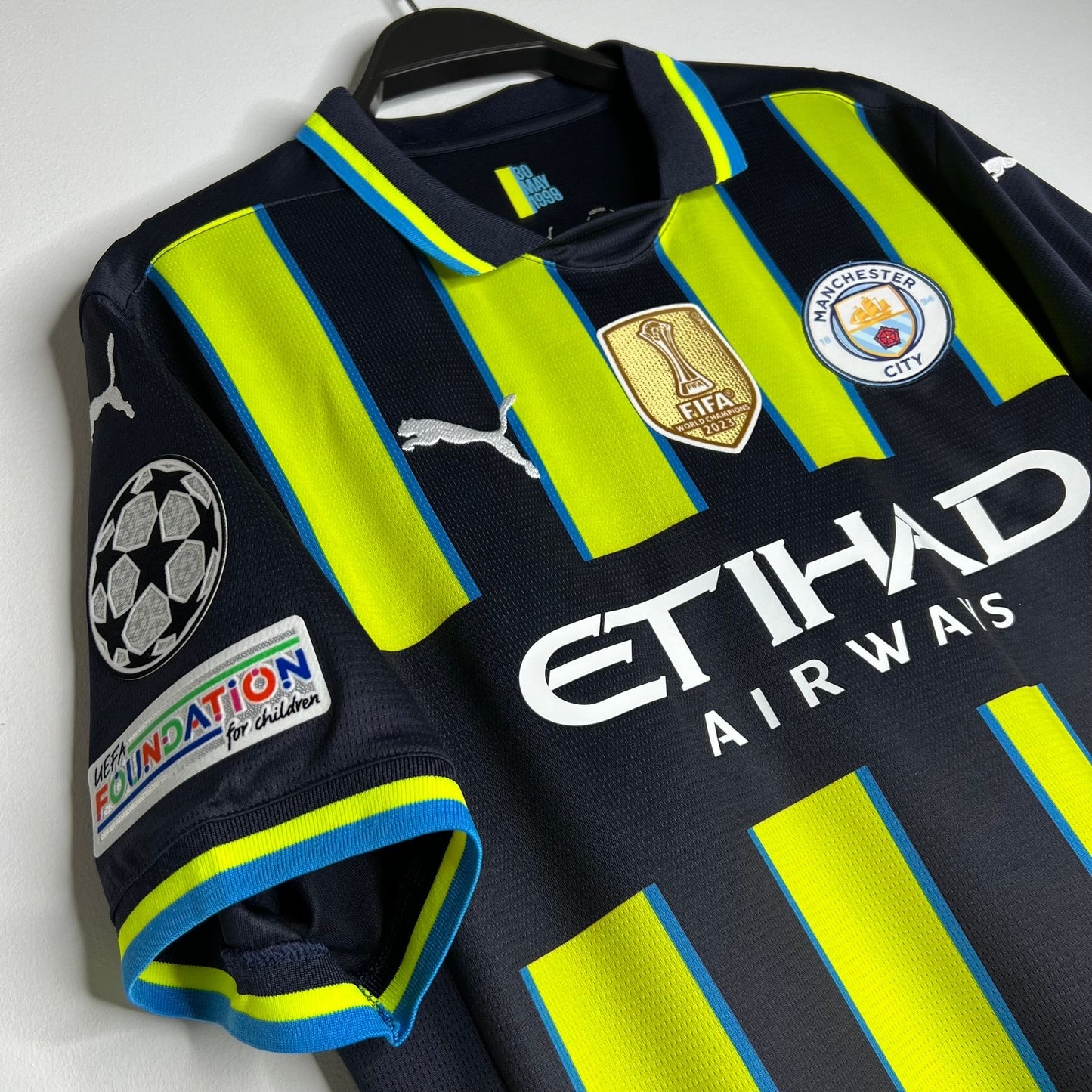 Manchester City Away Jersey 2024/25 - #7 Marmoush Fan Verison