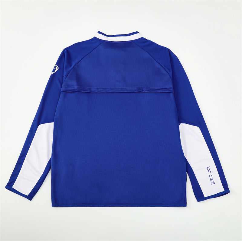 Brasil 2002 Blue Training Jacket