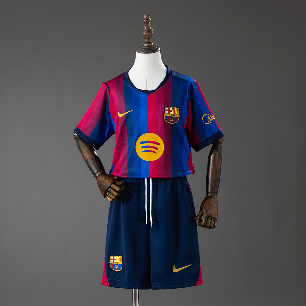 Barcelona Home Kids Kit 2025/26 - Fan Version