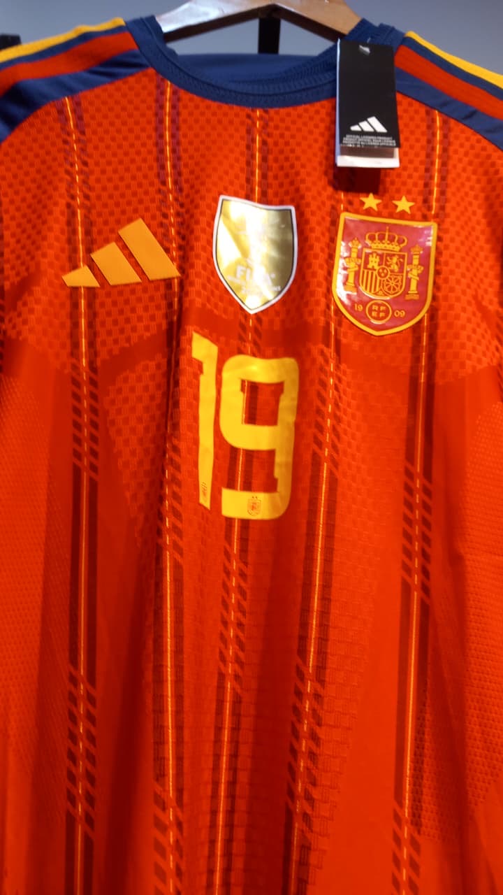 Spain Home Jersey 2026/27 - #19 Yamine Yamal Player Version