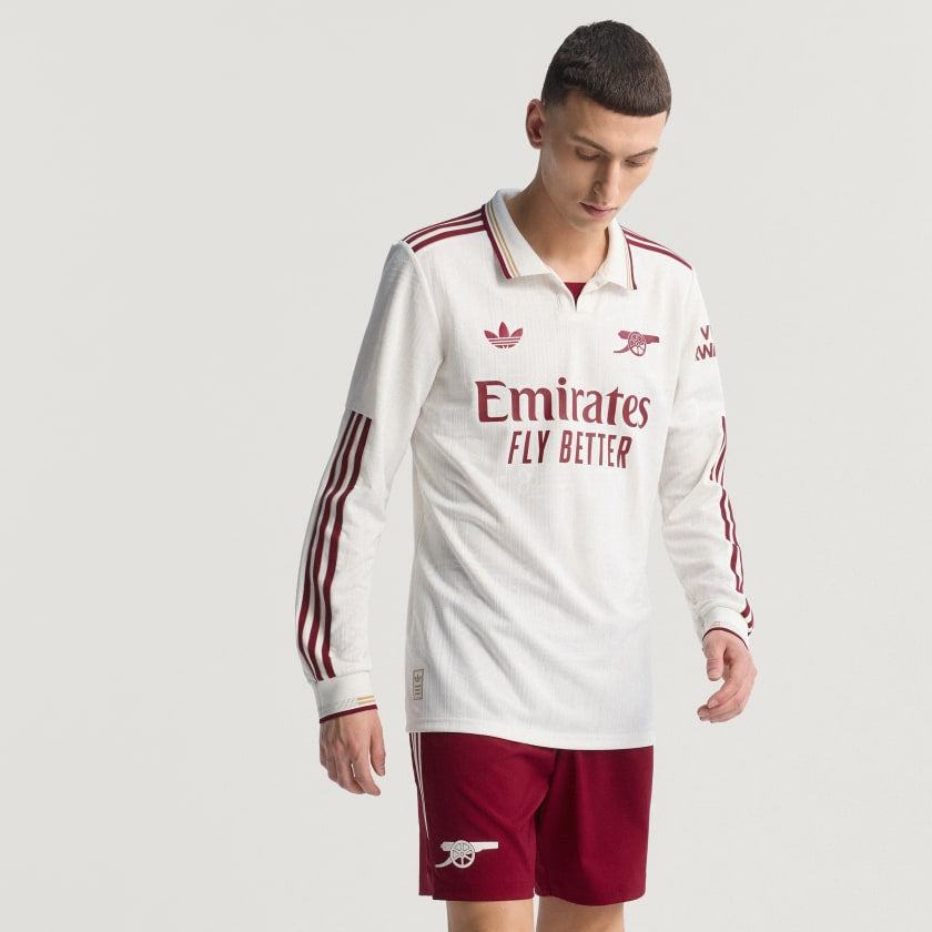 Arsenal Third Jersey 2025/26 - Player Version ( Long Sleeve )