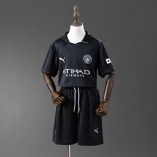 Manchester City Away Kids Kit 2025/26 - #7 Marmoush Print