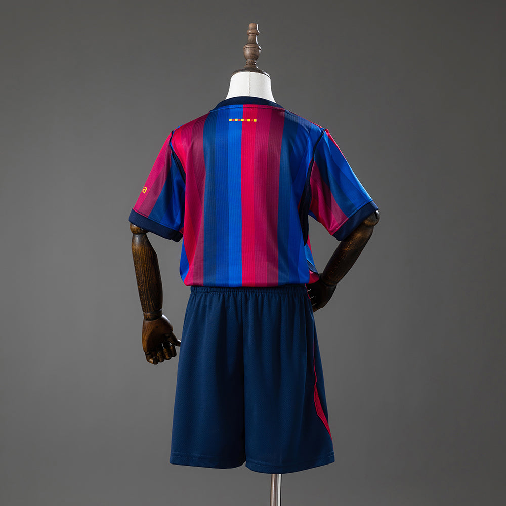 Barcelona Home Kids Kit 2025/26 - Fan Version