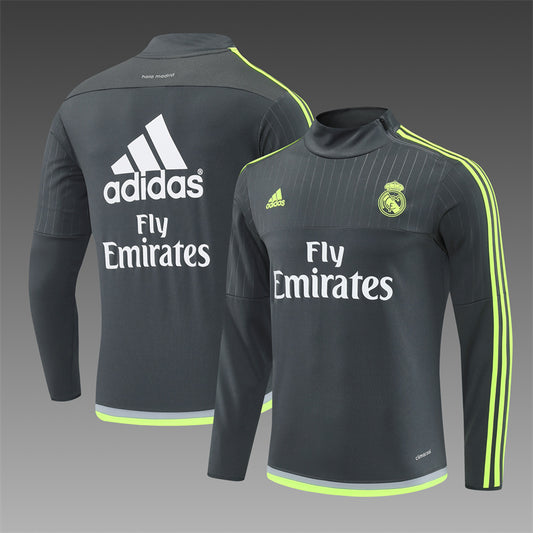 Real Madrid 2015/16 Dark Grey Training Jacket0