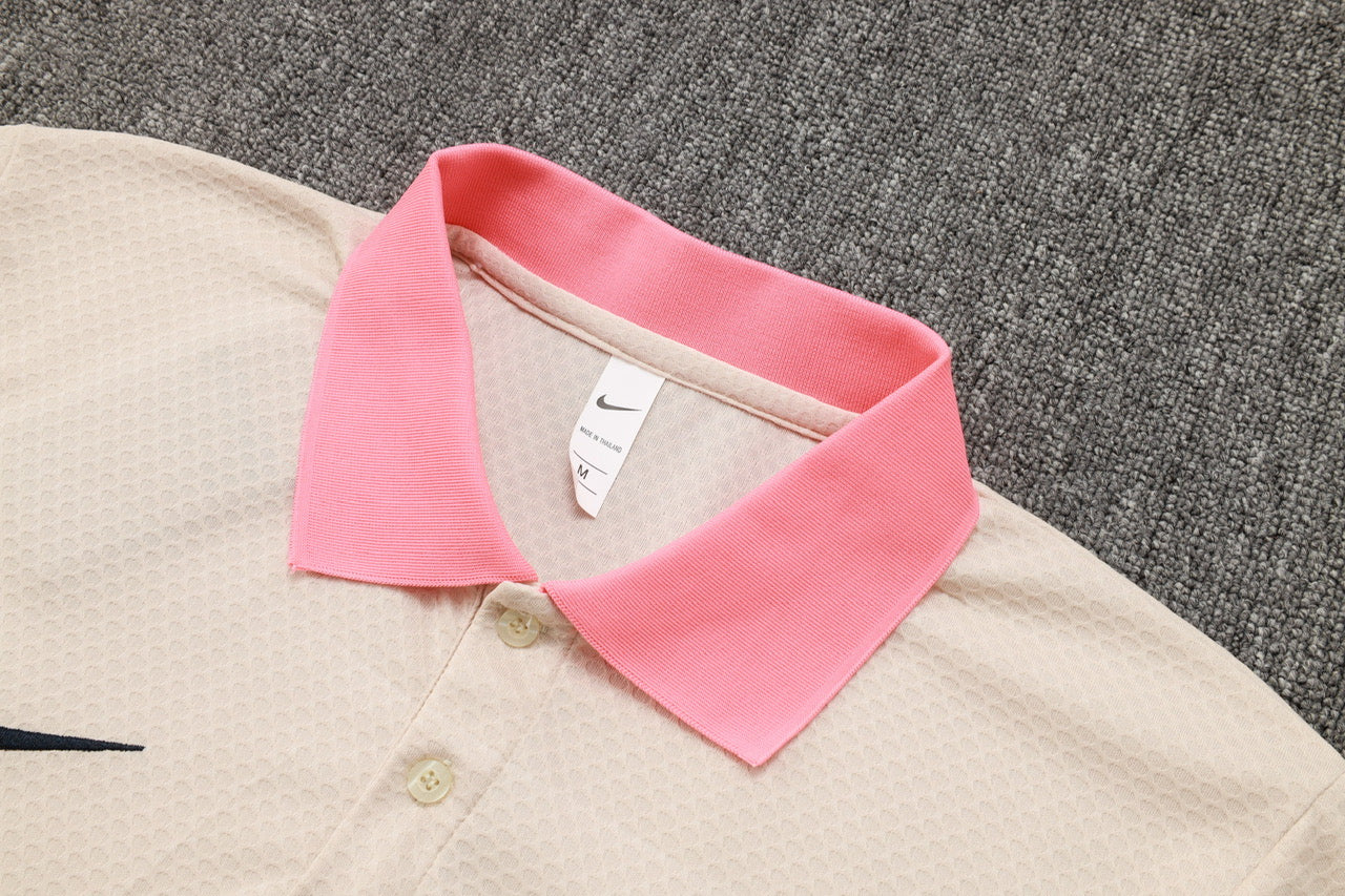 Barcelona Polo 2025/26 - Light Pink Tracksuit