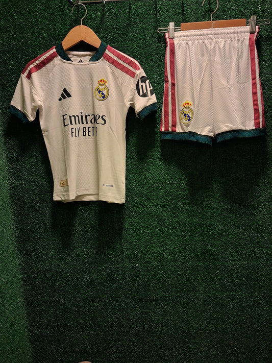 Real Madrid Home Kids Kit 2026/27 - Player Version