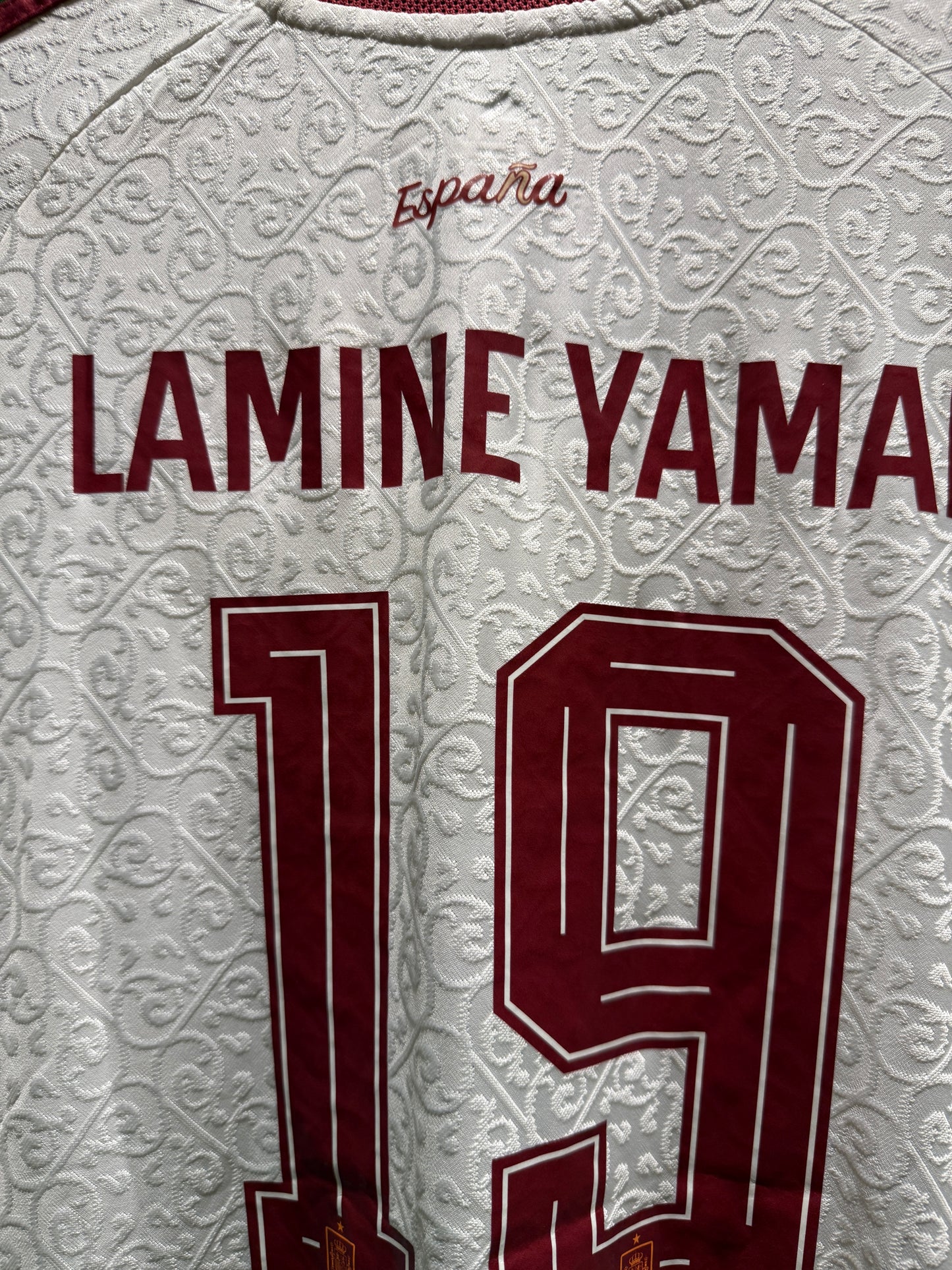 Spain Away Jersey 2026/27 - #19 Lamine Yamal Premium Version ( World Cup )